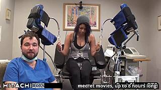 phoenix rose endures doctor-imposed hitachi orgasms backstage in tampa hospital