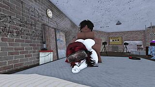 teaching friend to throat my monster bbc 😈🍆👅