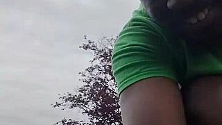 Practicing my private indoor workout routine outdoors now...