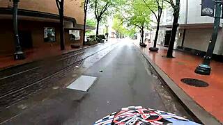 Portland PAWG Bubble Butt Creampie Cowgirl Ride