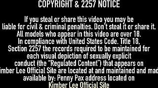 Kimber Lee's Frisky PAWG Curves Tease During Slow Undress