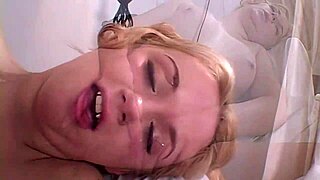 Slutty Blonde Teen Fingers Gaping Asshole Doggystyle Milf Mommy