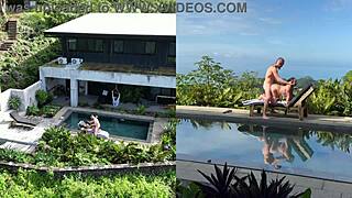 Intense Public Outdoor Fuck Captured Multiple Angles Facial Cumshot