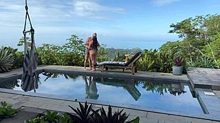 Intense Public Outdoor Fuck Captured Multiple Angles Facial Cumshot