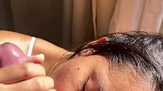 big booty brunette craves stepbro's monster cock pounding 😈 amateur couple heat 🔥 nysdel