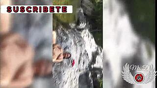 latina slut masturbates wet pussy outdoors stepbro records for voyeur fans