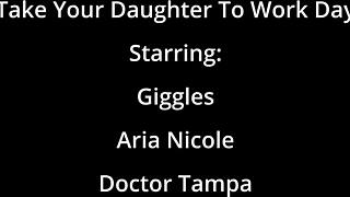 Bring Daughter to Work? Nurse Gapes Her!