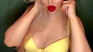 glasses belly dancer goddess sways long nails in hypnotic fetish music clip