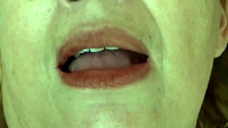 58-Year-Old Latina Stepmom Masturbates Lingerie Tits for Maid's Son Cumshot