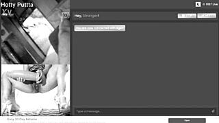 Slut begs for webcam cumshot blasts