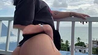 Heartbroken Cuckold Husband Watches Wife's Outdoor Masturbation Videos