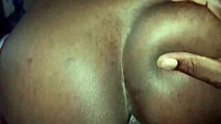 african wife rides husband's monster cock reverse cowgirl in homemade passion