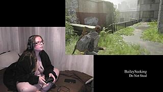 naked bbw ellie glasses playthrough tits bouncing nude 😈🍑🔥