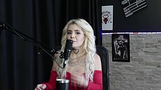 kyra sex prelims podcast with bia hot part 1 wanna see her sheer red lingerie?