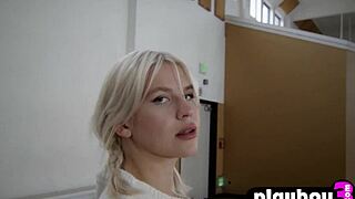 Lennon Elizabeth's Cheerleader Petite Body Ignites Pure Passion