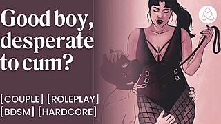 FEMDOM PET PLAY Pup FUCKED ANALLY By Mistress With Tail Plug Creampie!