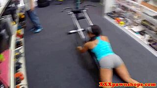 ebony pawnee gets slammed hard and facialized raw!