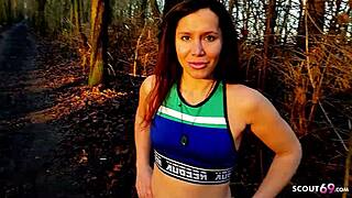 hey mature german jogger wanna quick park fuck?