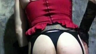 ladyboy prostitute wonders if black client loved lingerie fuck