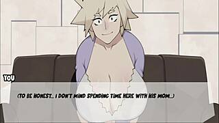 big tits handjob game ends with monster cum explosion 💦🔥