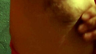 Indian milf's big milky natural tits overflow