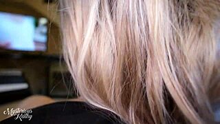 Cute Tanned Stepsis Dripping Creampie After Stepbro Double Cum