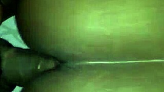 Young black woman bent over takes massive bbc pounding doggystyle