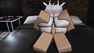 Breeding Roblox Demon Slut Bent Over Doggystyle With Big Cock