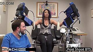 phoenix rose endures doctor-imposed hitachi orgasms backstage in tampa hospital