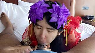 chinese ming dynasty princess alexandria wu craves huge black cock