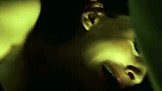 Milf tricks shy teen into public strapon double penetration orgy!