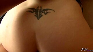 Super Hot Brunette POV Rides Sucks Cumshot Cock Homemade