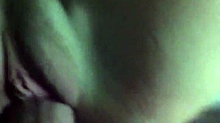 nervous amateur couple films first pov cumshot reveal