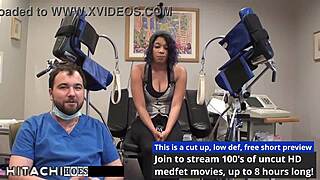 phoenix rose endures doctor-imposed hitachi orgasms backstage in tampa hospital