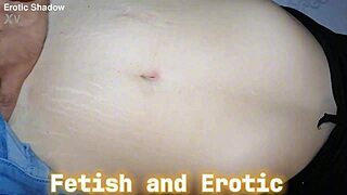 wanna dive into this sexy milf's fascinating deep navel massage?