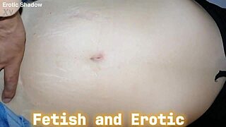 wanna dive into this sexy milf's fascinating deep navel massage?