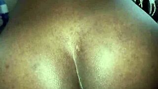 african wife rides husband's monster cock reverse cowgirl in homemade passion