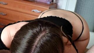 Blowjob And Deep Rimjob! Shoving Tongue In His Tight Asshole!