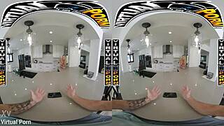 Stepdaughter Mila Monets' unbridled desire explodes in virtual taboo fuck!