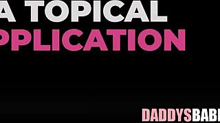 stepdaughter thinks daddy cum grows her small tits??