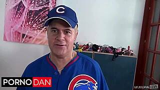 cubs fans celebrate win with double teaming pretty cecilia in steamy victory romp