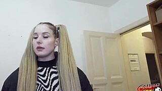 german scout crystal white takes huge anal in berlin casting