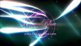 damn elegant blowjob from blonde brunette ends in hot cumshot