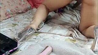 i'm loving dana's webcam dildo ride in high heels