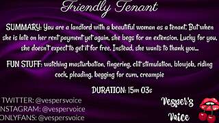 tenant, your rent's safe after my lips and ride on you
