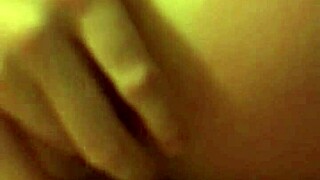 skinny girl enjoys playful intimate session