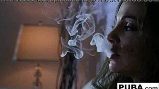 Noir Smoking Brunette Lesbians Fuck Big Tits Pussies Like Pornstar Superstars.