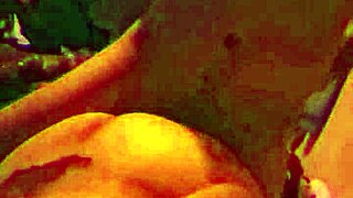 hot wife's excited fuck on cuckold video call thrills