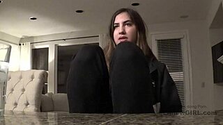 so this brunette model you picked up gives handjob then missionary sex at her audition?