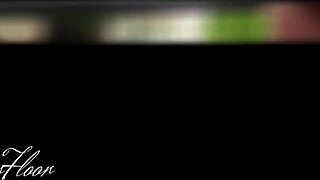 femdom teases small cock slave to ruin with blowjob